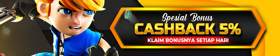 Bonus Cashback Harian  5%