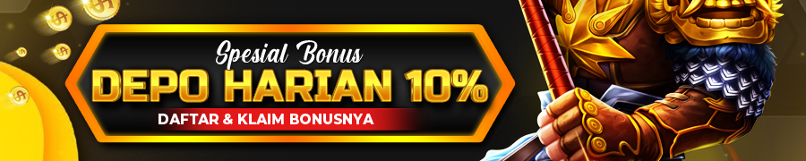 Bonus Deposit Harian 10%